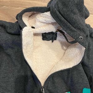 Buffalo hooded zip up sweatshirt